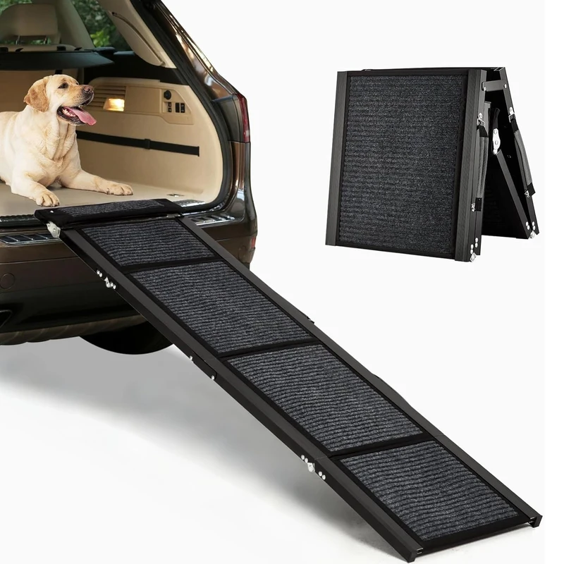 Folding Aluminium Car Ramp (Extra-Wide)