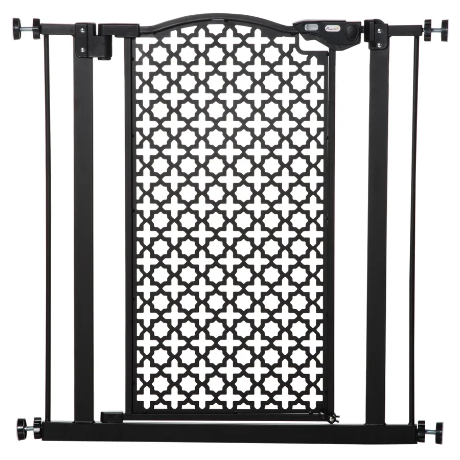 74-80 cm Pet Safety Gate Stair Pressure Fit with Auto Close Double Locking, | Wag & Ride product image 1