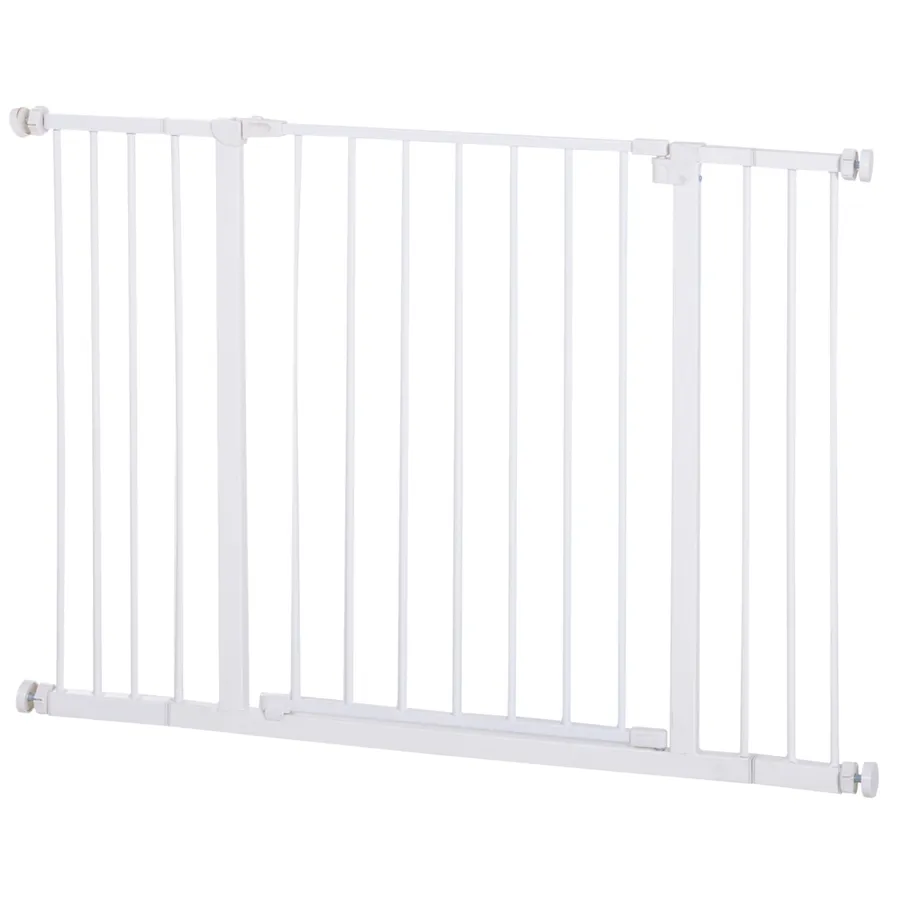 Pressure Fit Dog Gate Pet Barrier for stairs doorway, 76-107cm Width | Wag & Ride product image 1
