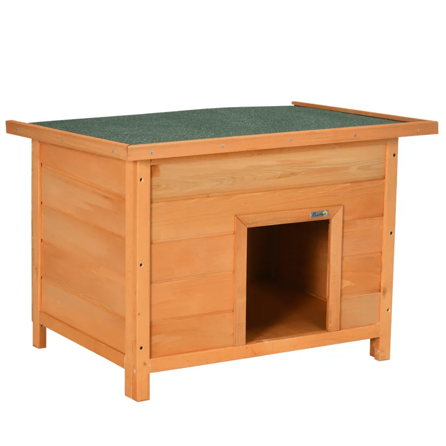 82cm Wooden Dog Kennel House Garden Shelter Backyard Waterproof Pet Supplies | Wag & Ride product image 1