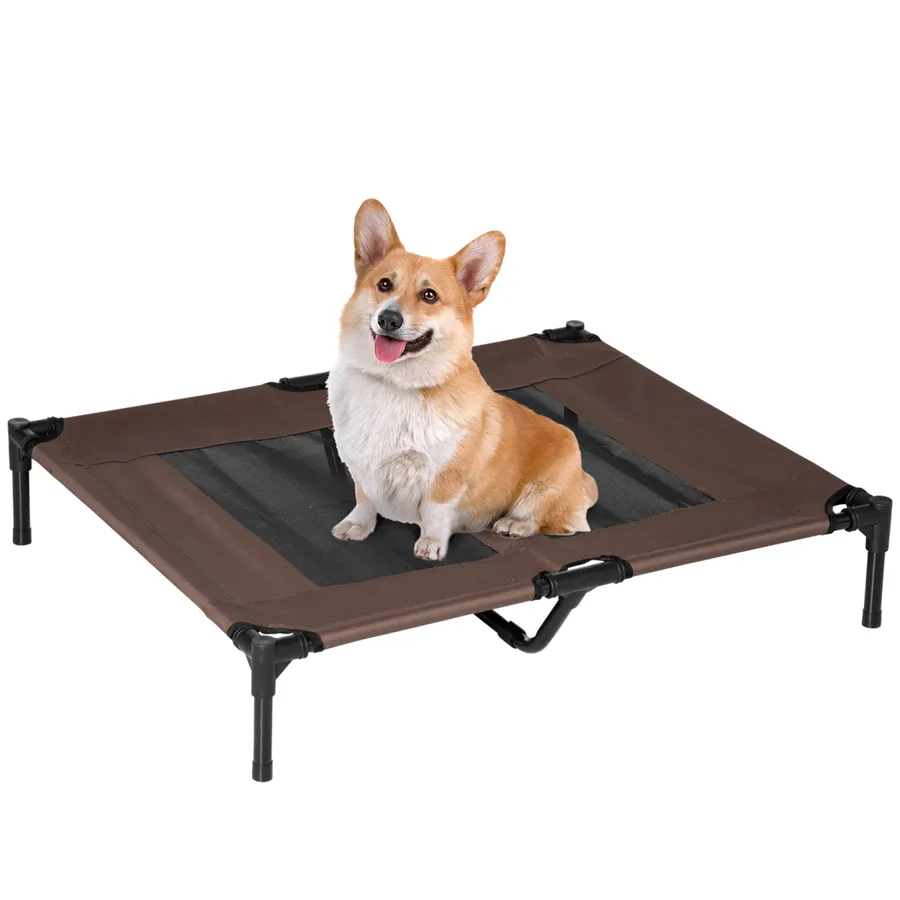 Pet Bed Raised Cot Dog Cat Elevated Puppy Hammock Camping Portable Waterproof | Wag & Ride product image 1