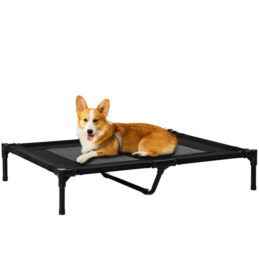 PawHut Large Pet Cot Portable Dog Cat Sleep Bed Elevated Camping Outdoor | Wag & Ride product image 1