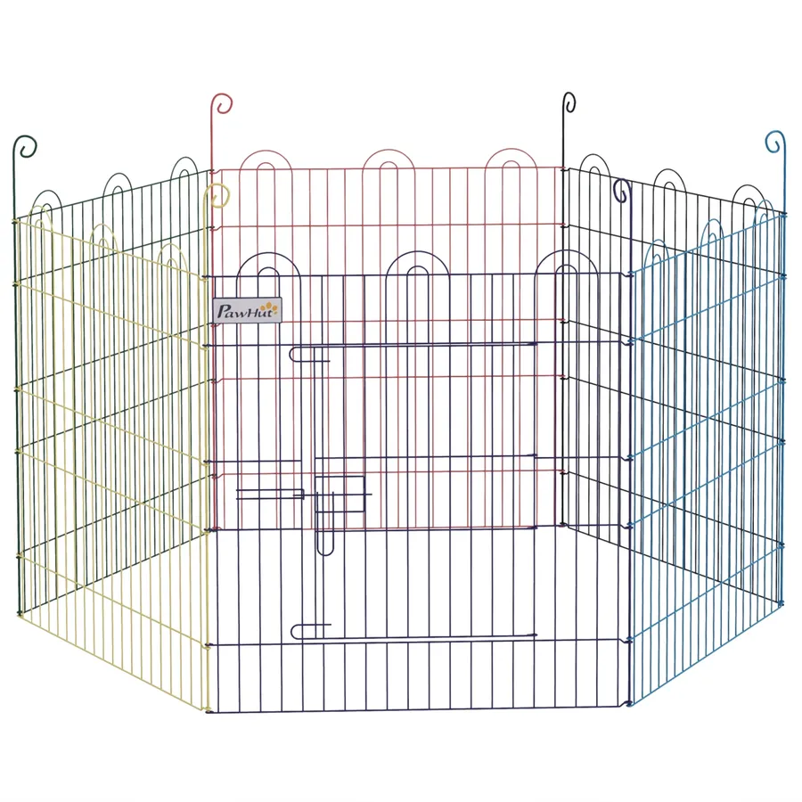 PawHut Pet Playpen Dog Puppy Crate Kennel with Door | Wag & Ride product image 1