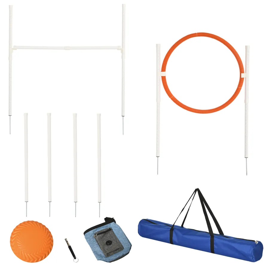 Dog Agility Equipment Obedience Training Set for Dogs - Multicoloured | Wag & Ride product image 1