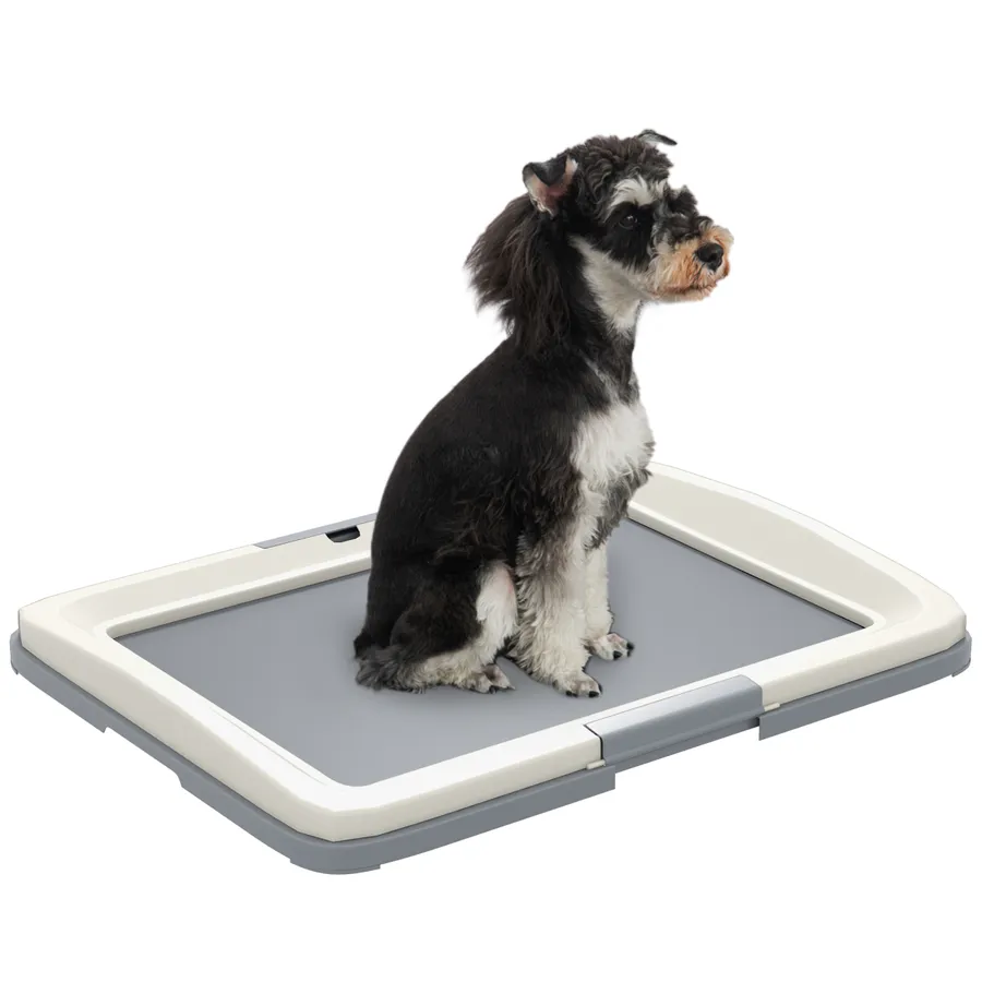 PawHut Dog Toilet Tray, Dog Litter Tray for Training Dogs, 47 x 34 x 6cm | Wag & Ride product image 1