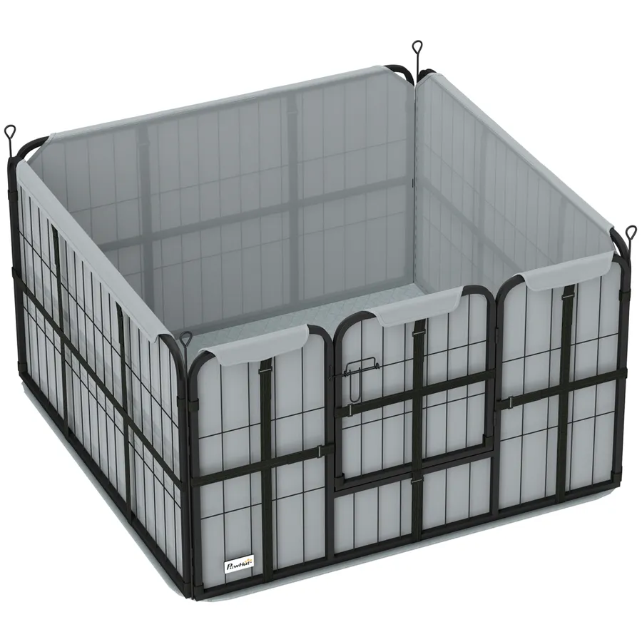 PawHut Dog Whelping Box with Washable Pee Pad, Windproof Cloth, | Wag & Ride product image 1
