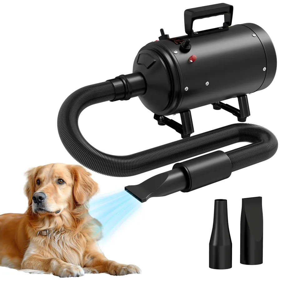 PawHut 2200W Dog Hair Dryer with Adjustable Temperature & Velocity | Wag & Ride product image 1