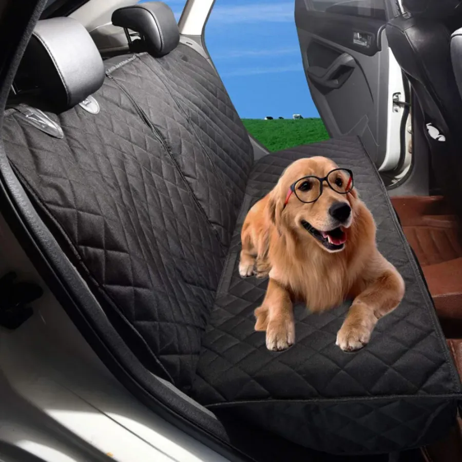 Waterproof Rear Dog Car Seat Cover Back Seat Protector for Dogs | Wag & Ride product image 1