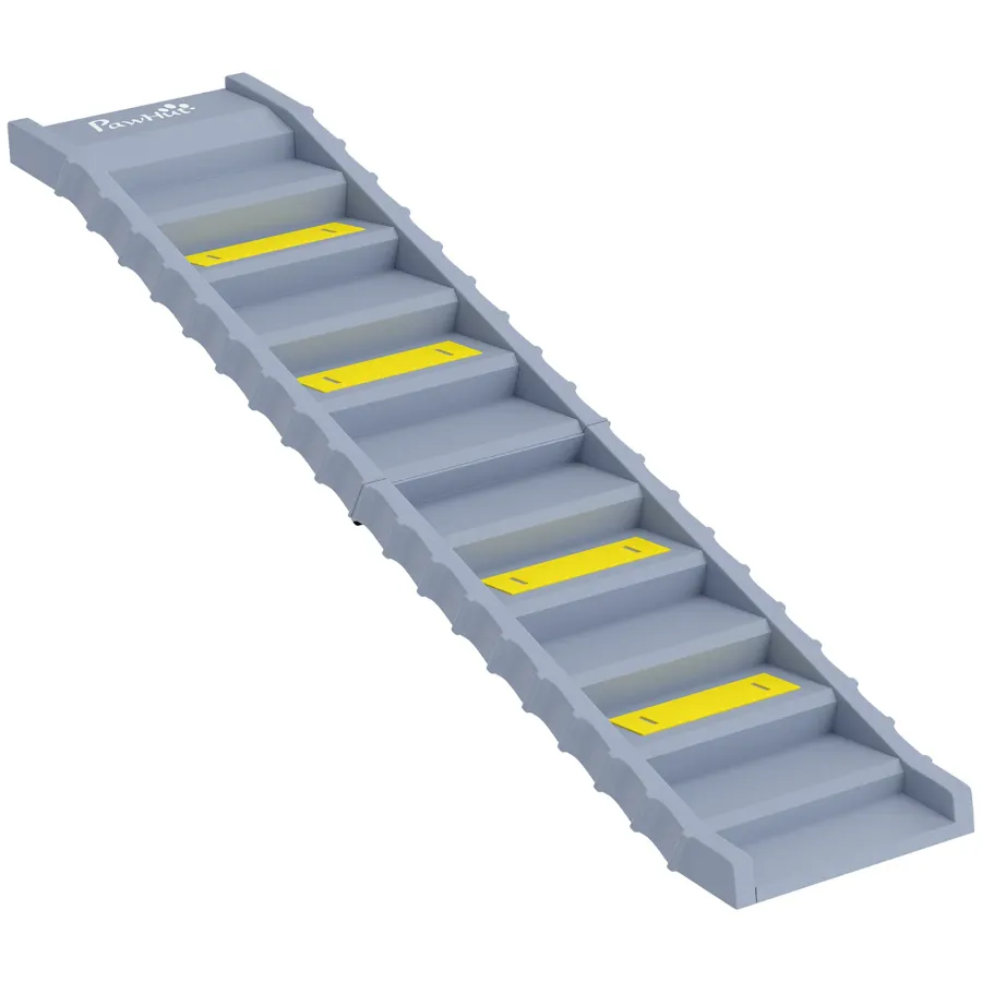 PawHut Dog Car Ramp with Anti-Slip Steps | Wag & Ride product image 1