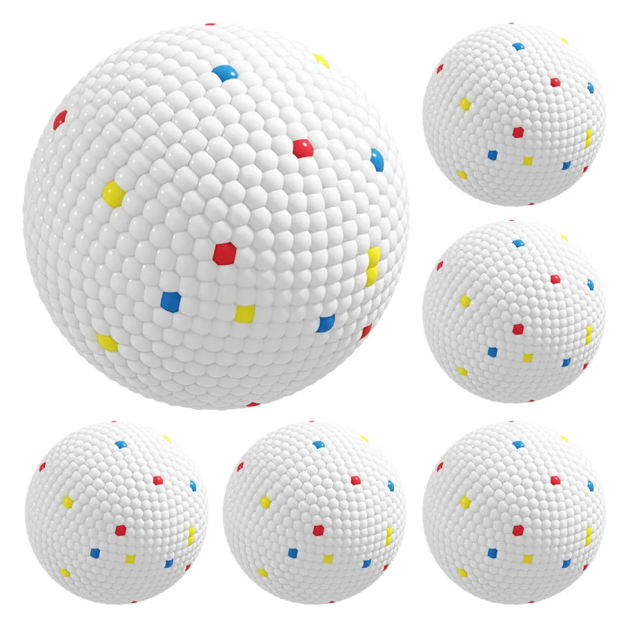 PawHut 6 Pack Dog Balls Toys Fits Aggressive Chewers | Wag & Ride product image 1