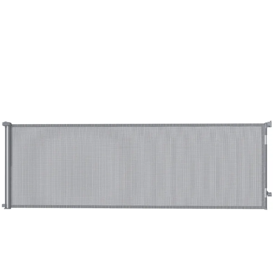 PawHut Retractable Dog Gate, Extends to 300 cm Wide & 104 cm Tall | Wag & Ride product image 1