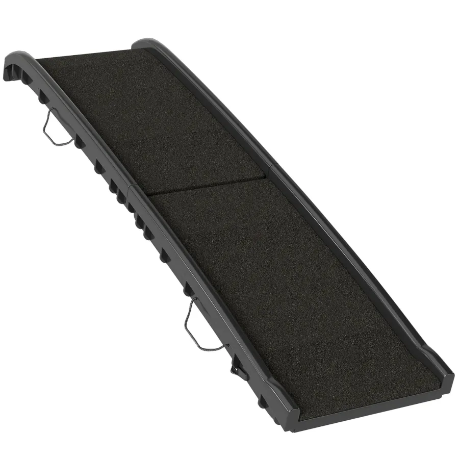 PawHut Foldable Dog Ramp with Frosted Anti-slip Surface, Portable & Lightweight, for Cars | Wag & Ride product image 1