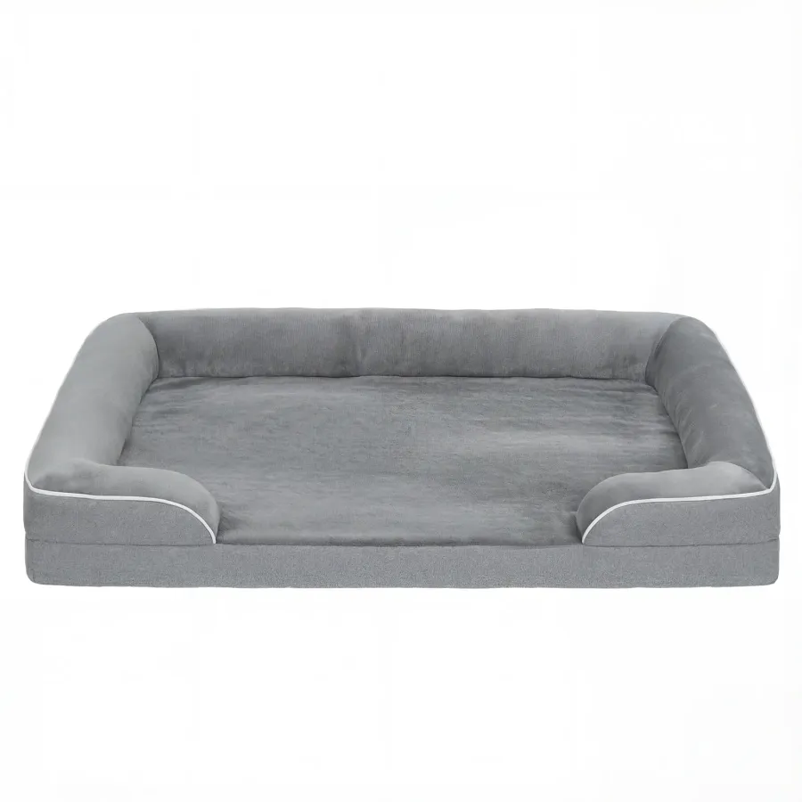 PawHut Dog Sofa Bed, Washable Pet Bed with Removable Cover and Non-Slip Bottom | Wag & Ride product image 1