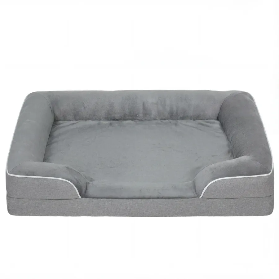 PawHut Dog Sofa Bed, Washable Pet Bed with Removable Cover and Non-Slip Bottom for Cats | Wag & Ride product image 1