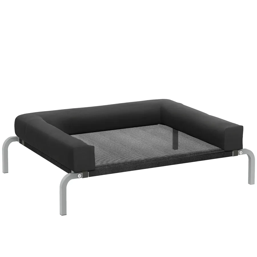 PawHut Elevated Dog Bed with Removable Bolsters, Raised Dog Bed for Small Breeds | Wag & Ride product image 1