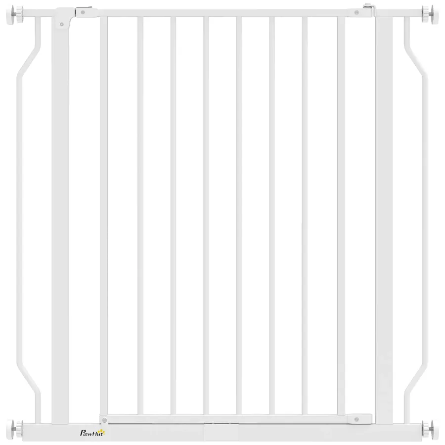 PawHut Extra Wide Dog Gate, with Door Pressure, for Doorways, Hallways, Staircases | Wag & Ride product image 1