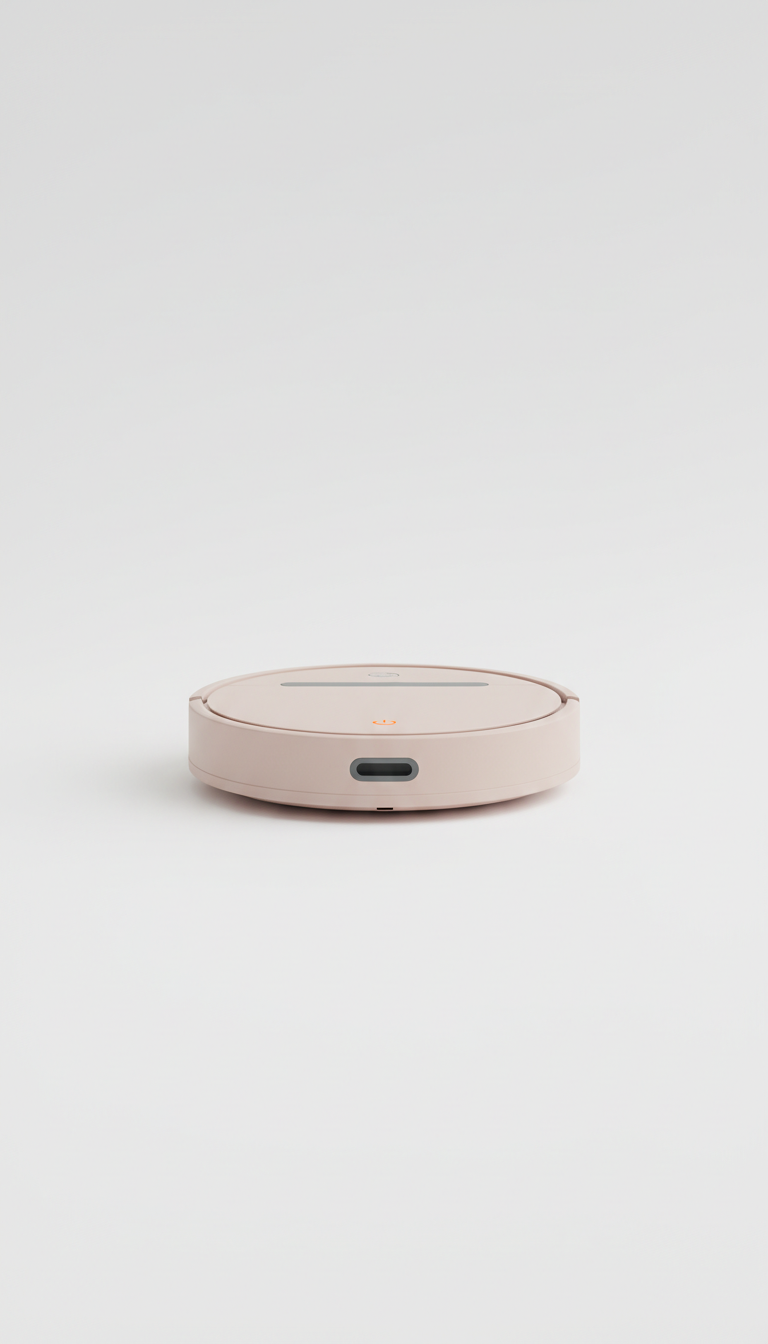 Home Cleaning Robot in Blush Sand